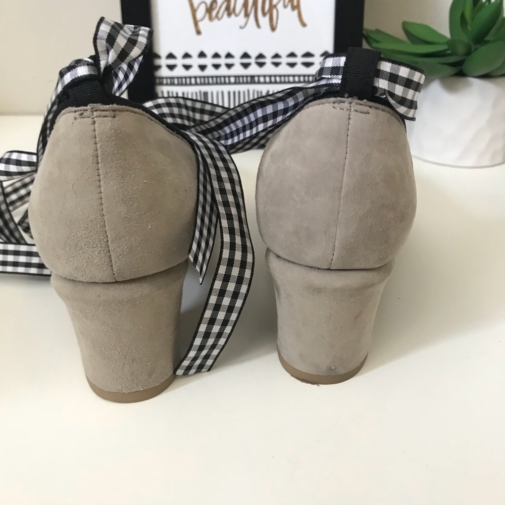 SALE Anthropologie Liendo Ribbon Tie Pumps - Picture 5 of 7